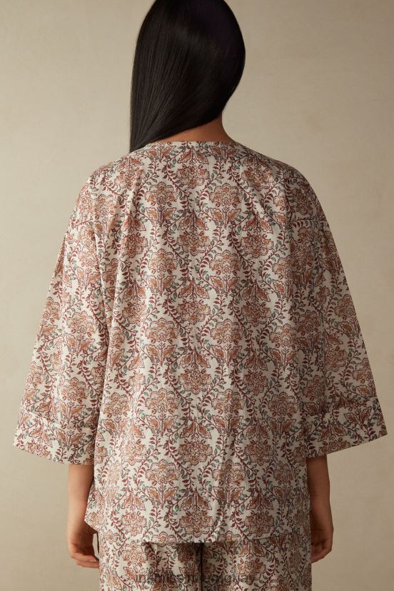 top de manga larga con botones Spices Garden Intimissimi mujer 994i-st.jardín de especias V806B81624 vestir