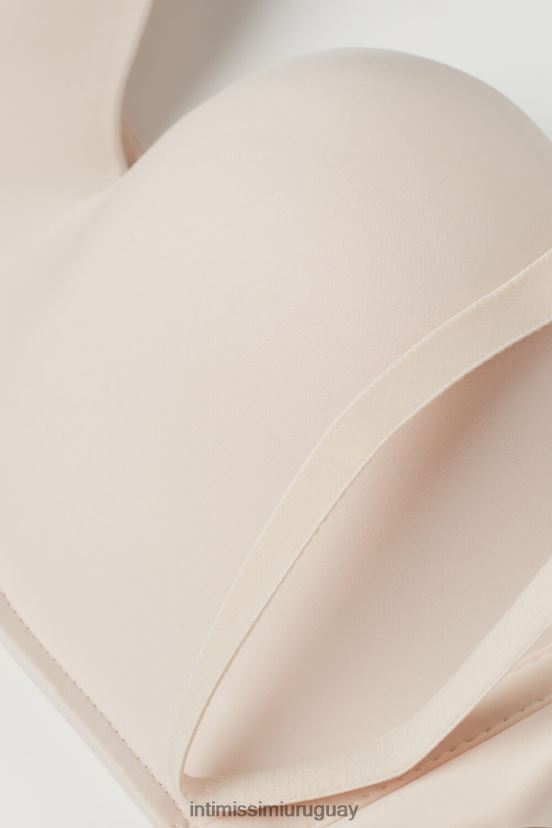 sujetador bandeau de microfibra ultraligero gioia Intimissimi mujer 2280-seda rosa V806B8515 ropa interior