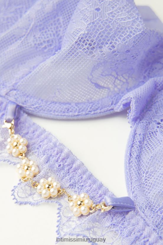 cúbreme de margaritas sujetador balconette daniela Intimissimi mujer 212j-lavanda dulce V806B8537 ropa interior