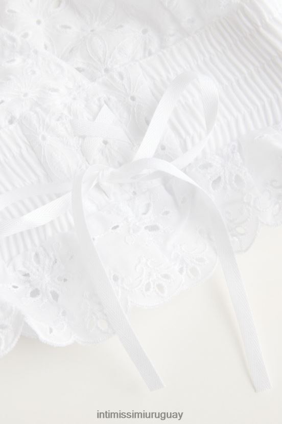 hola sol sangallo sujetador top Intimissimi mujer 001-blanco V806B8525 ropa interior