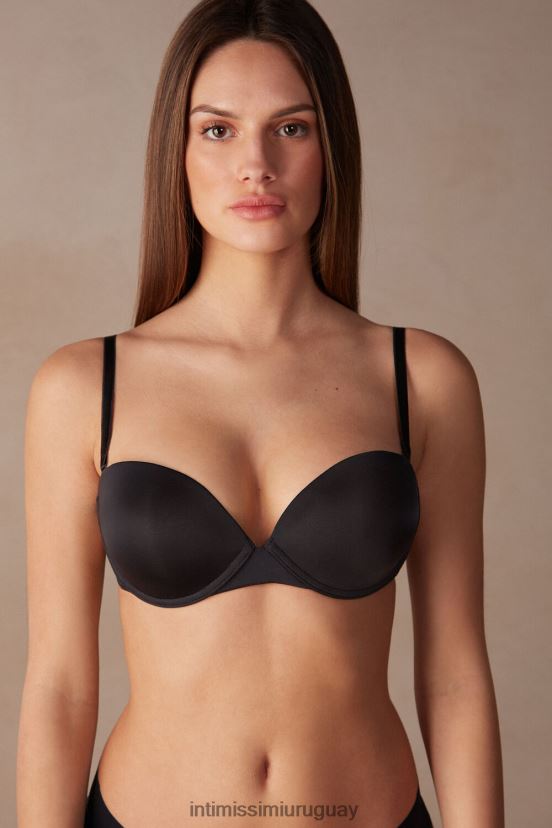 sujetador balconette anna multiway ultraligero de microfibra Intimissimi mujer 019-negro V806B8584 ropa interior