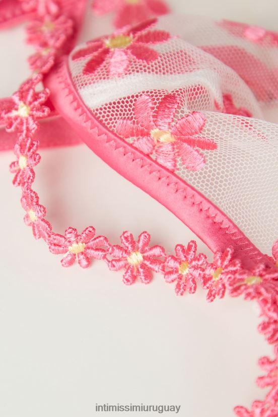 sujetador balconette dulce como margaritas Intimissimi mujer 239j-fucsia/blanco polvo V806B8531 ropa interior