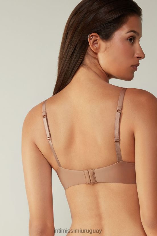 sujetador balconette francesca ultraligero de microfibra Intimissimi mujer 417i-beige medio V806B8704 ropa interior