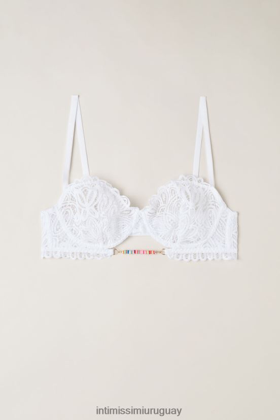 sujetador balconette para días calurosos de verano Intimissimi mujer 001-blanco V806B8529 ropa interior