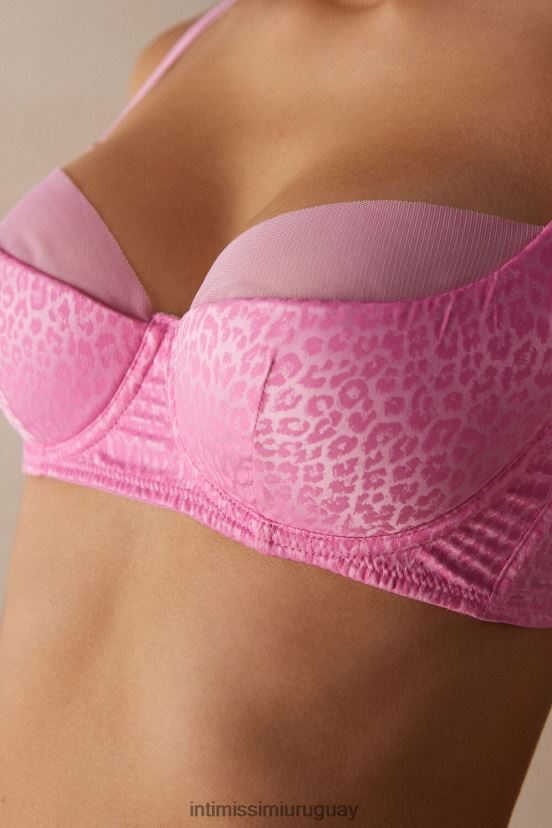 sujetador carioca minimalista fresco Intimissimi mujer 207j-rosa caramelo V806B8562 ropa interior