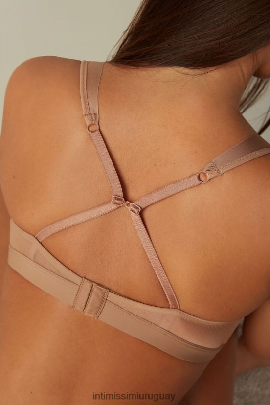 sujetador triangular lara invisible touch Intimissimi mujer 417i-beige medio V806B8777 ropa interior