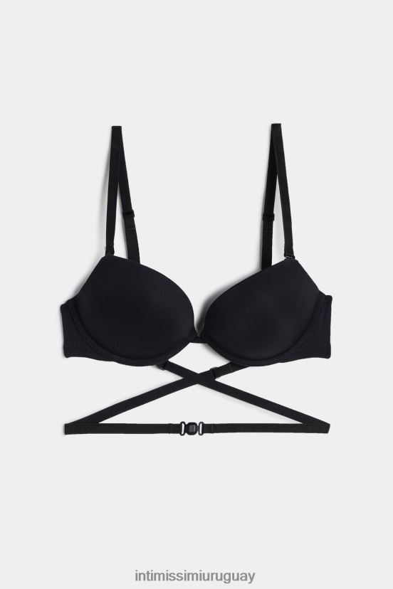 Sujetador push-up multifunción silvia de microfibra Intimissimi mujer 019-negro V806B8830 ropa interior