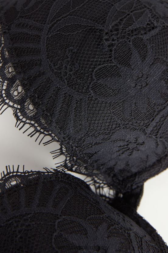 bellissima sensual sujetador push-up flores Intimissimi mujer 019-negro V806B8474 ropa interior