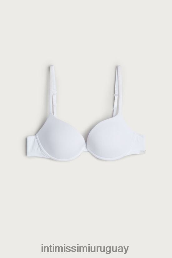 sujetador push-up bellissima copa c de algodón Intimissimi mujer 001-blanco V806B8832 ropa interior