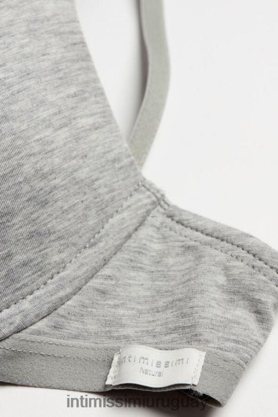 sujetador push-up bellissima copa c de algodón Intimissimi mujer 031-mezcla gris claro V806B8829 ropa interior