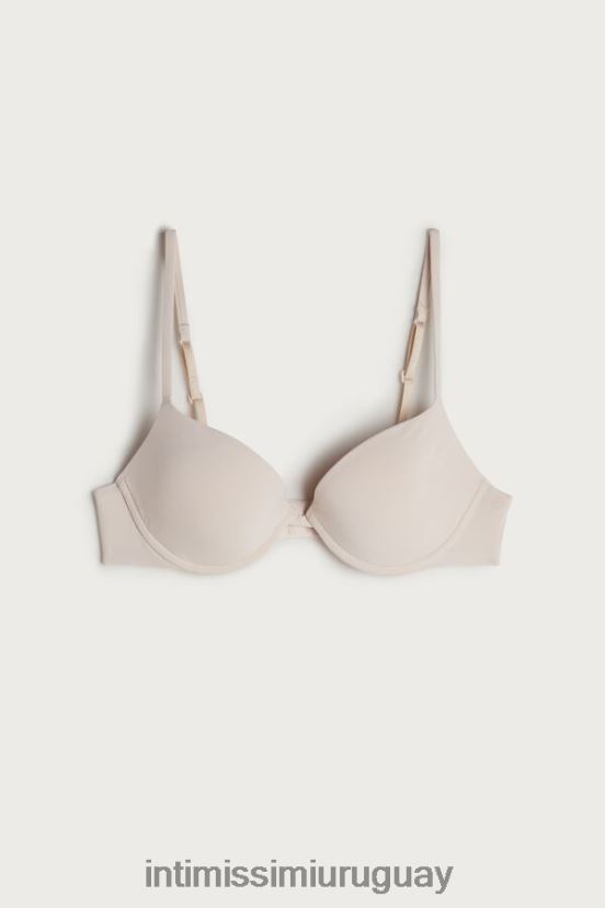 sujetador push-up bellissima de microfibra Intimissimi mujer 2280-seda rosa V806B8820 ropa interior