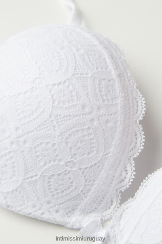 sujetador push-up de encaje silvia Intimissimi mujer 001-blanco V806B8617 ropa interior