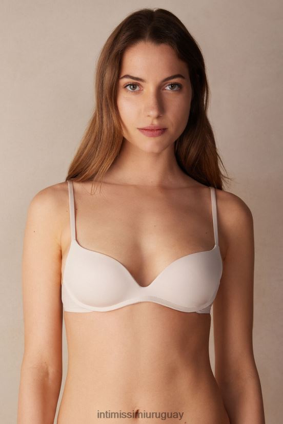 sujetador push-up gioia ultraligero de microfibra Intimissimi mujer 2280-seda rosa V806B8470 ropa interior