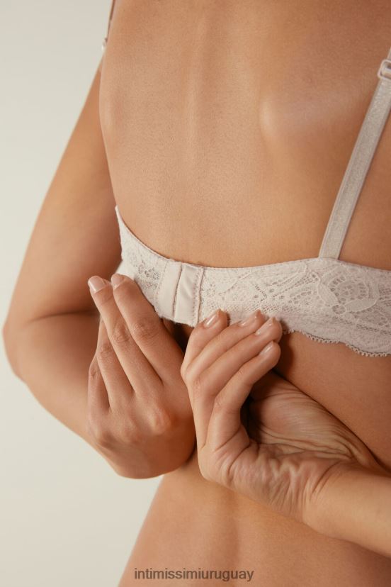 sujetador súper push-up de encaje elettra Intimissimi mujer 2280-seda rosa V806B8682 ropa interior