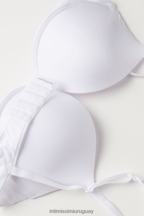 sujetador súper push-up de microfibra ultraligero simona Intimissimi mujer 001-blanco V806B8504 ropa interior