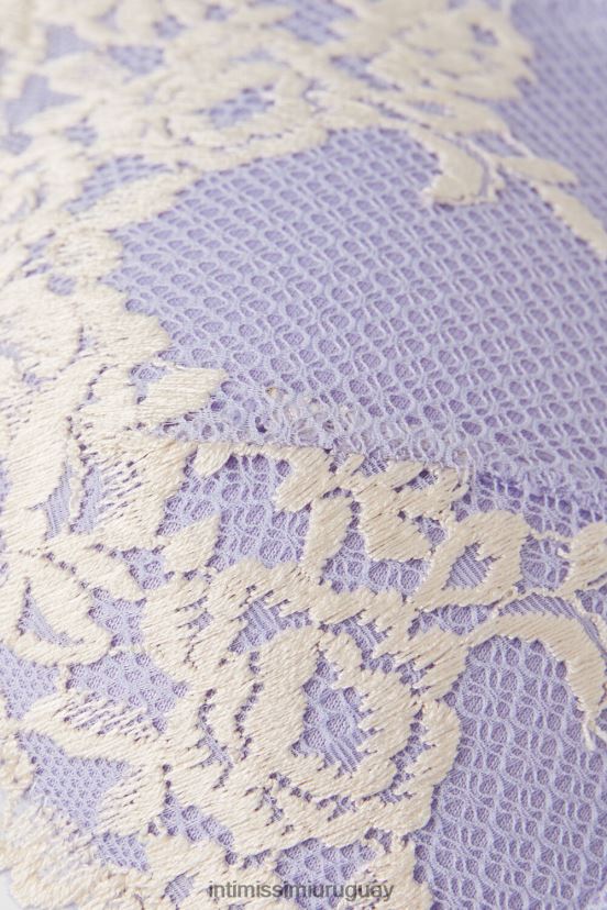 sujetador súper push-up gioia flores bonitas Intimissimi mujer 214j-lavanda dulce/marfil V806B8570 ropa interior