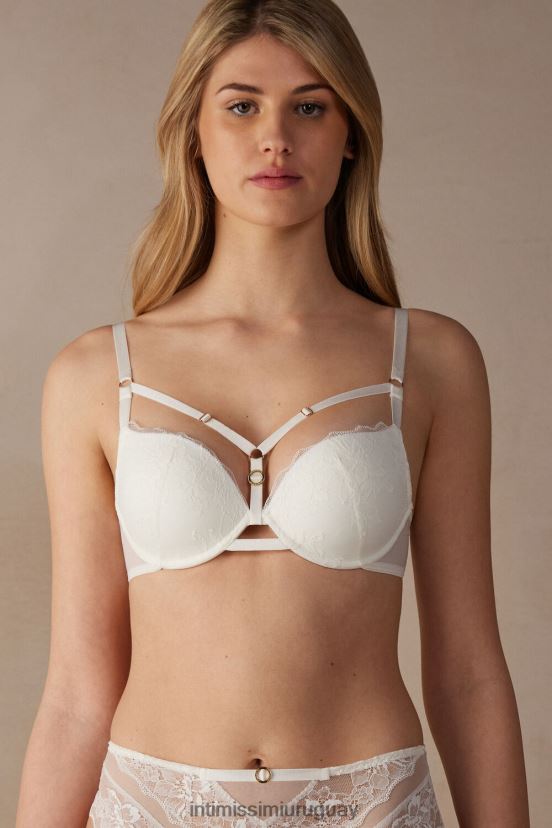 sujetador super push-up elettra dareless feminity Intimissimi mujer 2127-blanco polvo V806B8601 ropa interior