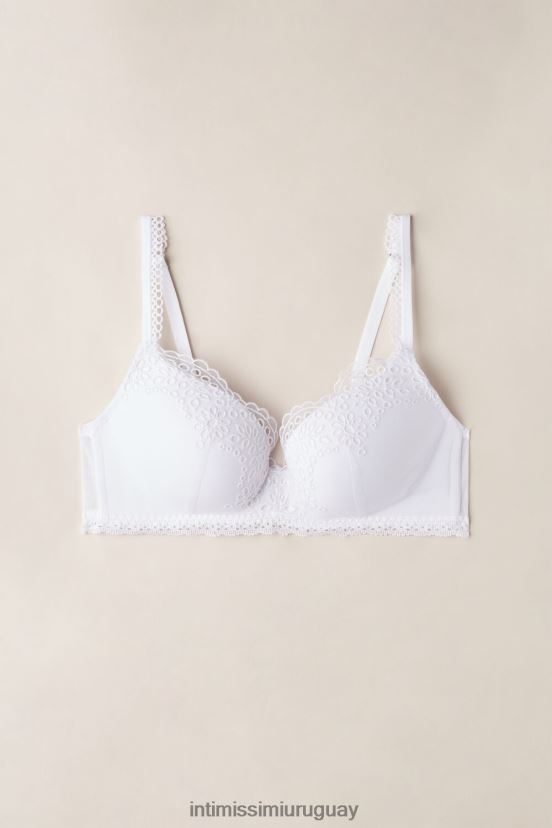 sujetador triangular adele simplicidad atemporal Intimissimi mujer 001-blanco V806B8527 ropa interior