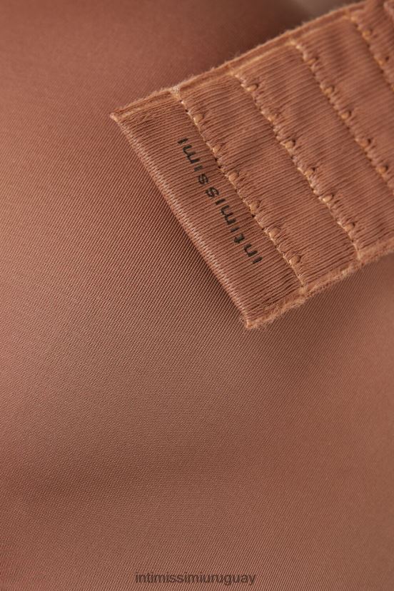 sujetador triangular adele ultraligero de microfibra Intimissimi mujer 502i-beige oscuro V806B8487 ropa interior