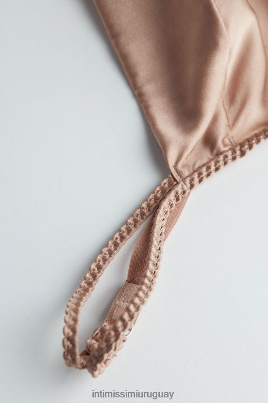 sujetador triangular de seda emma Intimissimi mujer 163i-rosa satinado V806B8794 ropa interior