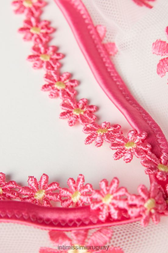 sujetador triangular dulce como margaritas Intimissimi mujer 239j-fucsia/blanco polvo V806B8533 ropa interior