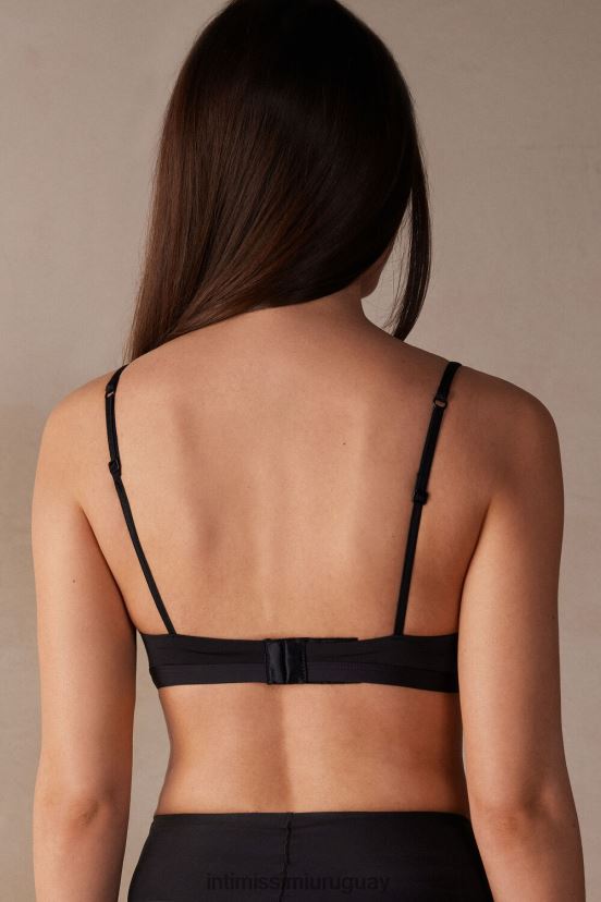 sujetador triangular tiziana ultraligero de microfibra Intimissimi mujer 019-negro V806B8486 ropa interior