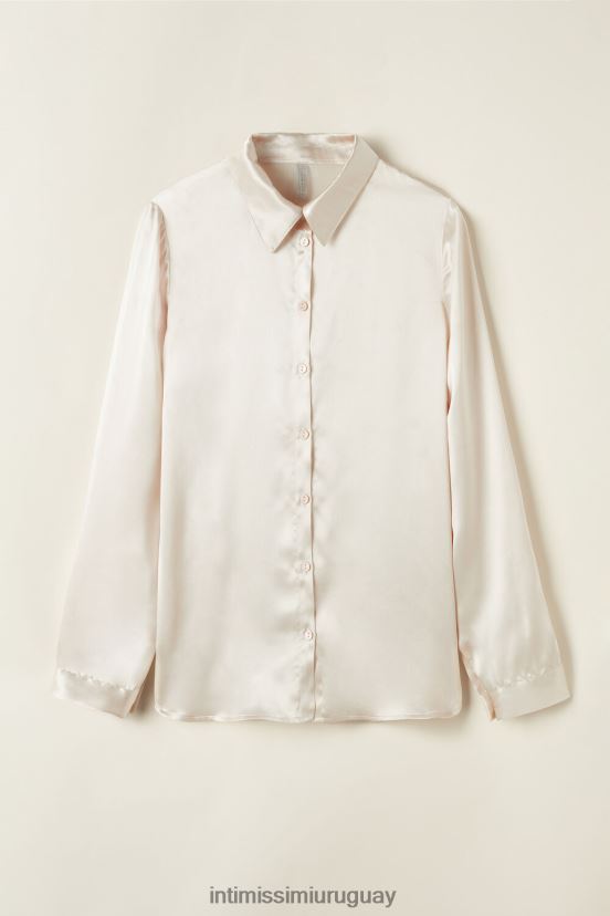 top de seda de manga larga Intimissimi mujer 2280-seda rosa V806B81373 vestir