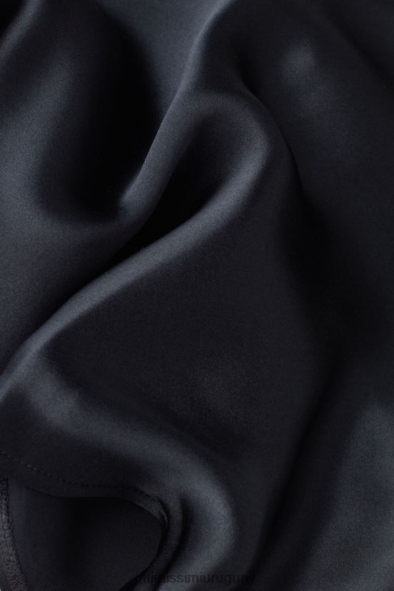 camisola corta de seda Intimissimi mujer 019-negro V806B81320 vestir