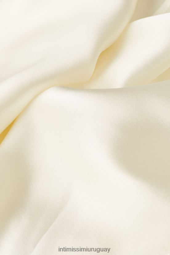 camisola corta de seda Intimissimi mujer 2127-blanco polvo V806B81319 vestir