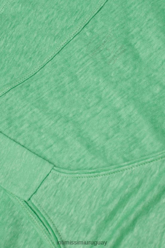 camisola de lino Intimissimi mujer 218j-manzana menta V806B81307 vestir