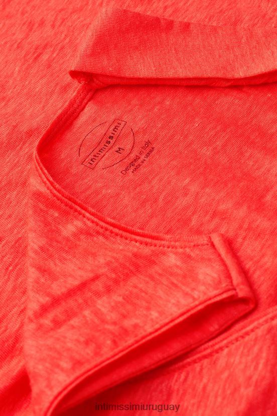 camisola de lino Intimissimi mujer 219j-llama escarlata V806B81303 vestir