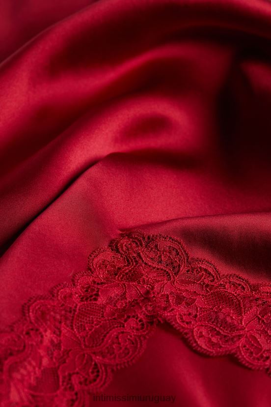 top de encaje y seda Intimissimi mujer 1473-rojo V806B81475 vestir