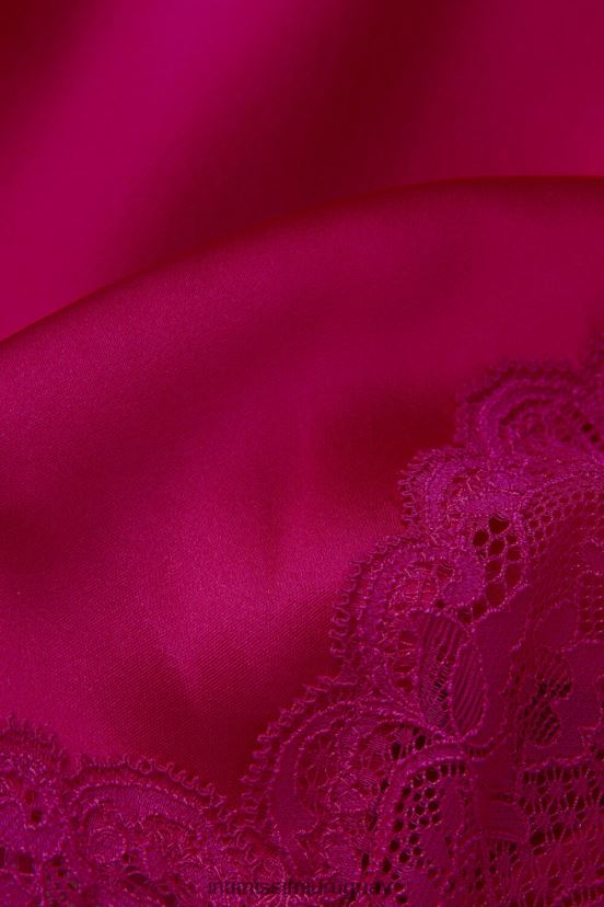 top de encaje y seda Intimissimi mujer 348j-orquídea morada V806B81260 vestir