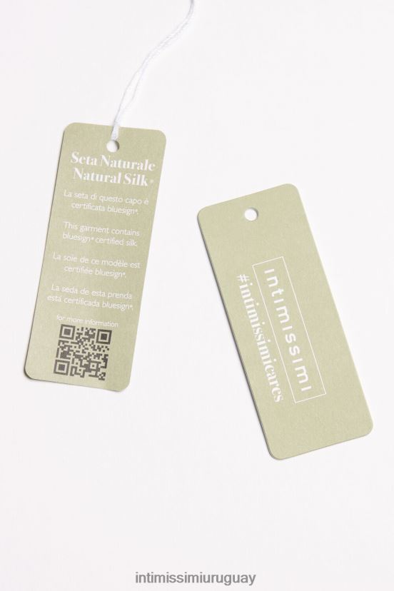 top de satén de seda con escote en pico Intimissimi mujer 2280-seda rosa V806B81392 vestir