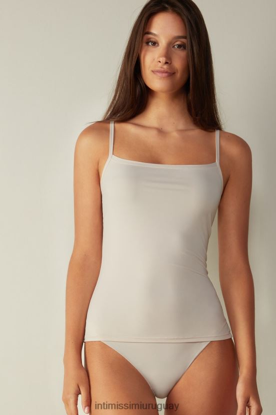 top de tirantes de microfibra ligera Intimissimi mujer 2280-seda rosa V806B81482 vestir