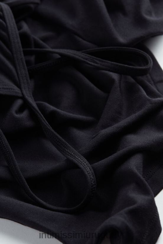 top modal Intimissimi mujer 019-negro V806B81468 vestir