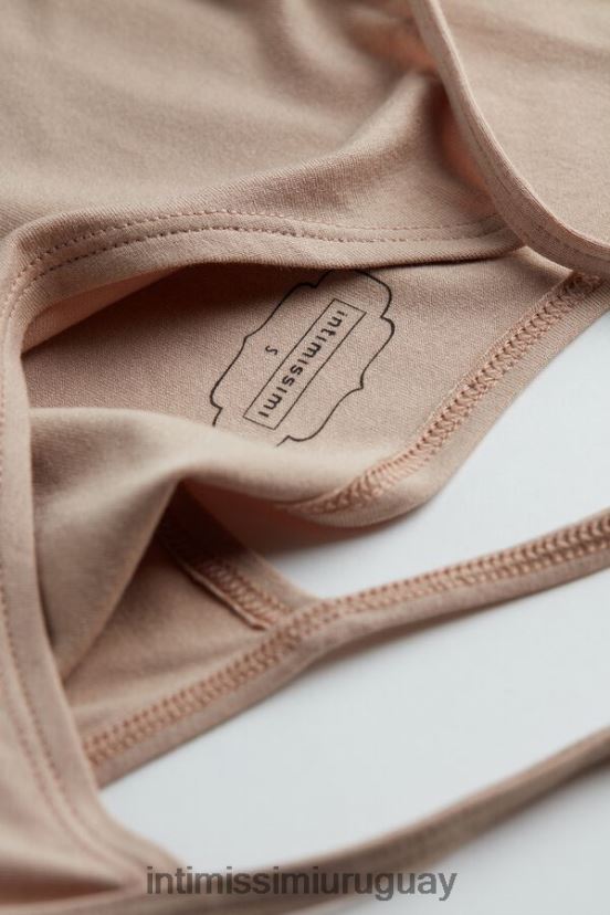 top modal Intimissimi mujer 044-beige suave V806B81471 vestir