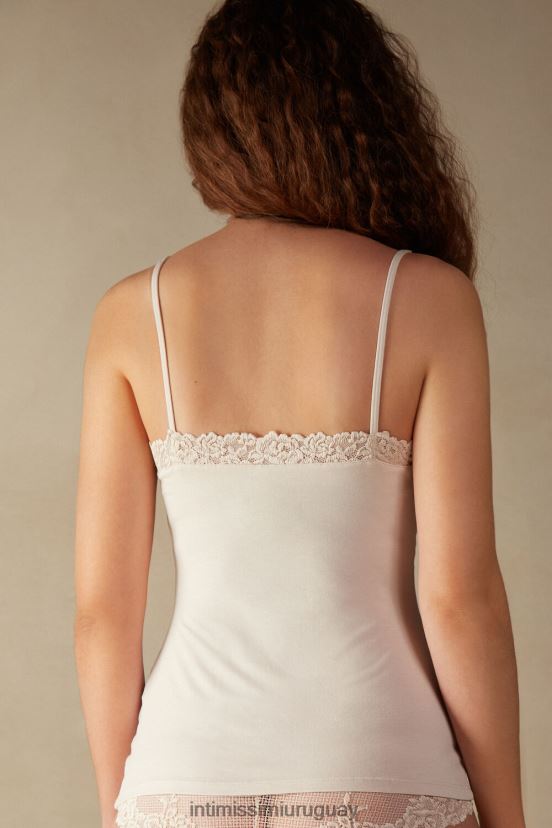 top modal flores bonitas Intimissimi mujer 2280-seda rosa V806B81354 vestir