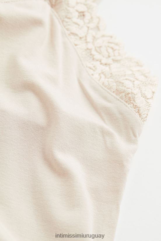 top modal flores bonitas Intimissimi mujer 2280-seda rosa V806B81354 vestir